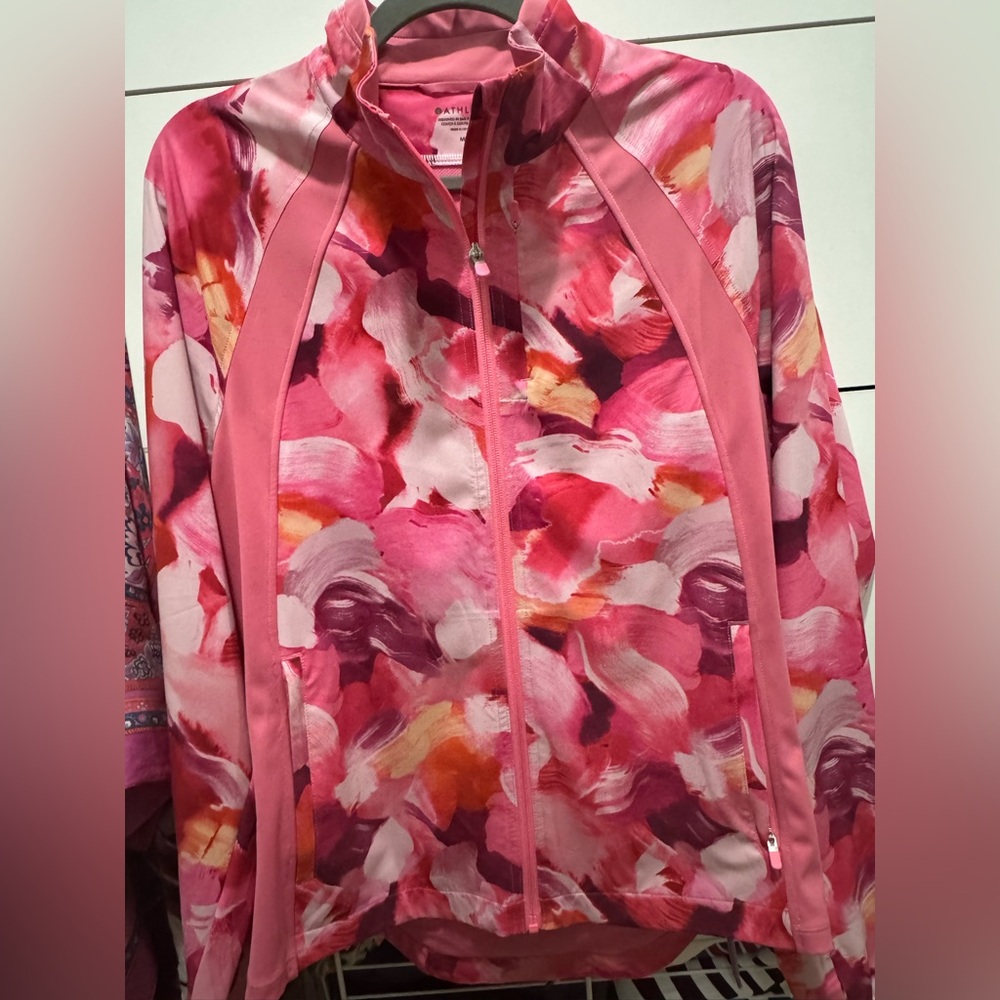 Athleta Women's Vibrant Pink Jacket